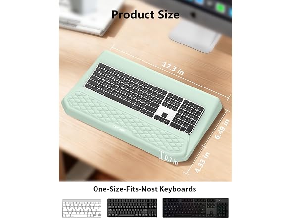 abc.mat 2-in-1 Ergonomic KB Stand