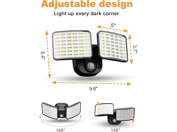 YTKIH Rechargeable Battery Motion Light