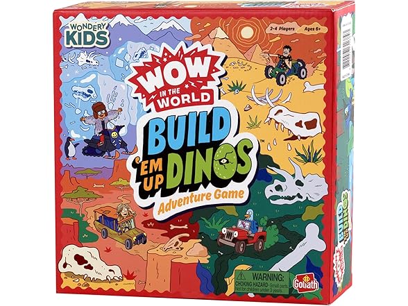 Wow in The World Build 'Em Up Dinos Adventure Game