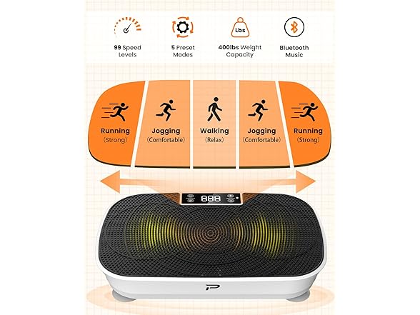AXEFIT BC085525060010 Vibration Plate (Open Box)