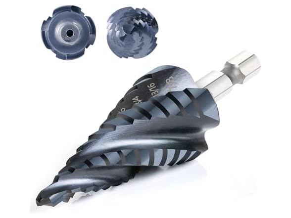 Witwocky Four Spiral Flute Cobalt Step