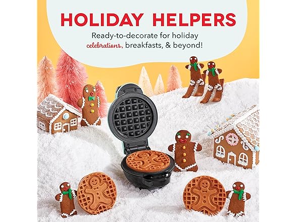 DASH Multimaker Mini System Two 4” Nonstick Removable Plates