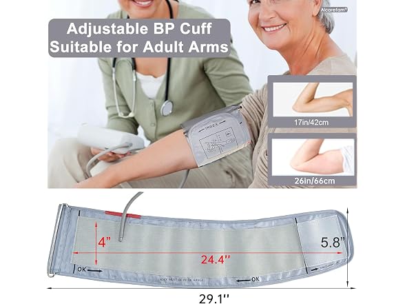 XXXL Blood Pressure Cuff, 9"-26"