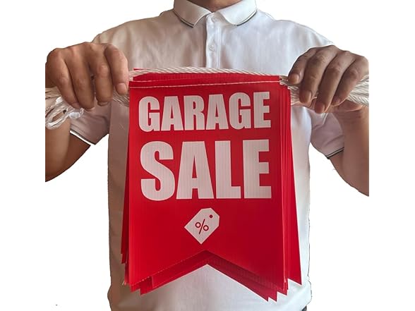 TRICEPLAY 33' Garage Sale Banner