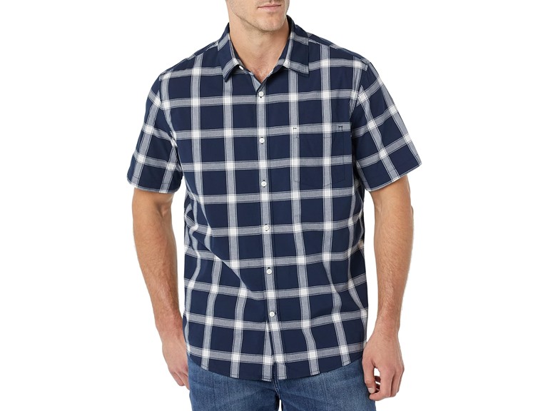 Navy/White, Buffalo Plaid
