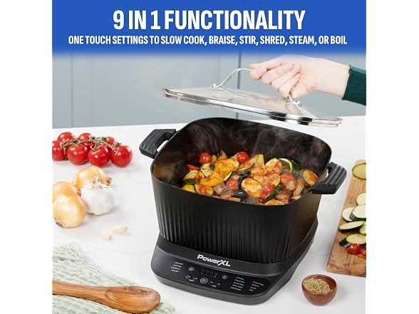PowerXL STIRMAX DELUXE 7.5 Quart Digital Multi-Cooker - Gallery 5