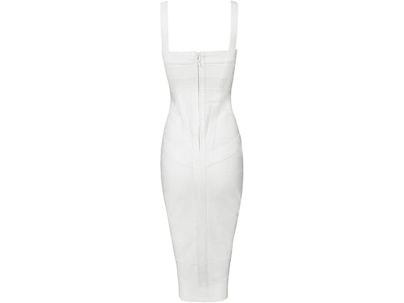 Whoinshop Women (XS) Rayon Strap Celebrity Dress