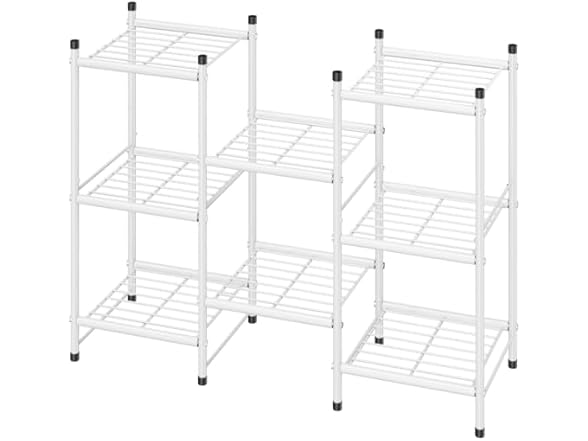 MWQ Plant Stand Indoor Outdoor Plant Shelf for Multiple Plants