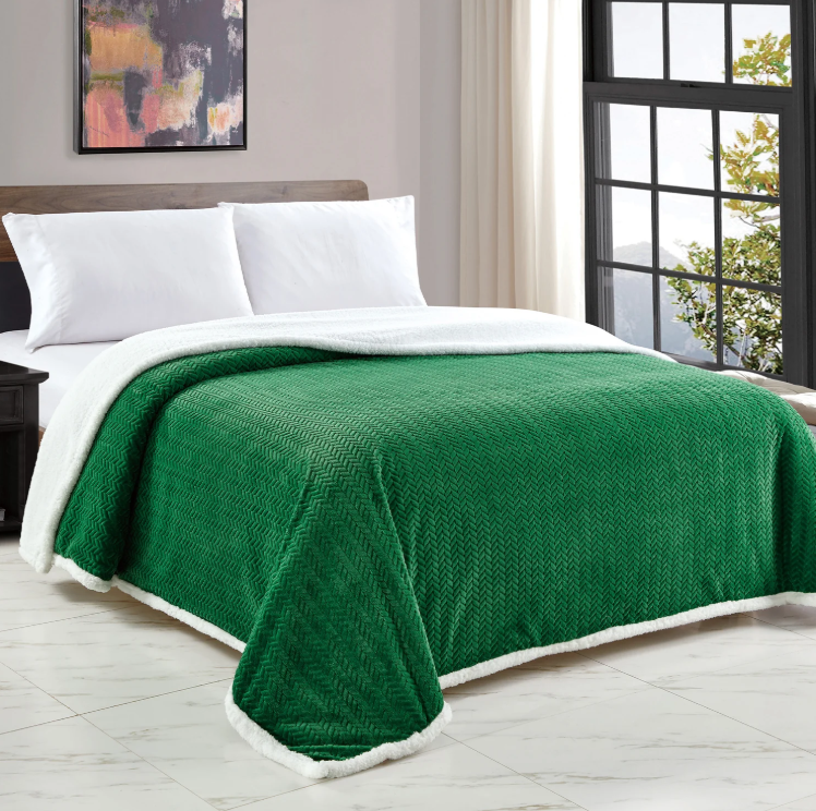 Jacquard Micro Plush Braided Blanket - Gallery 8