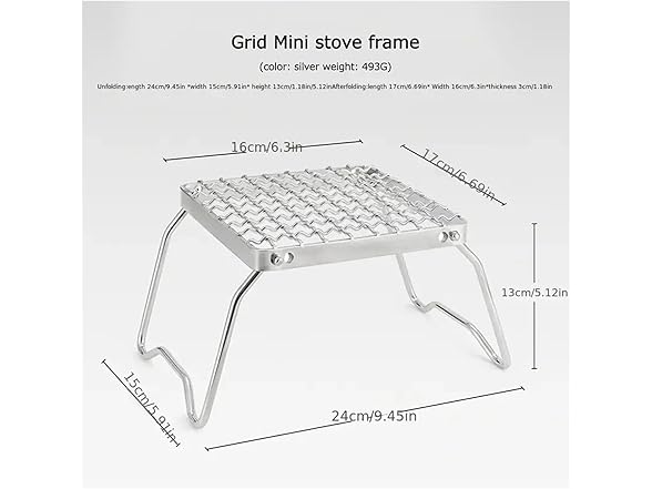 KHOGSBPSW Tool-44 Mini BBQ Grill
