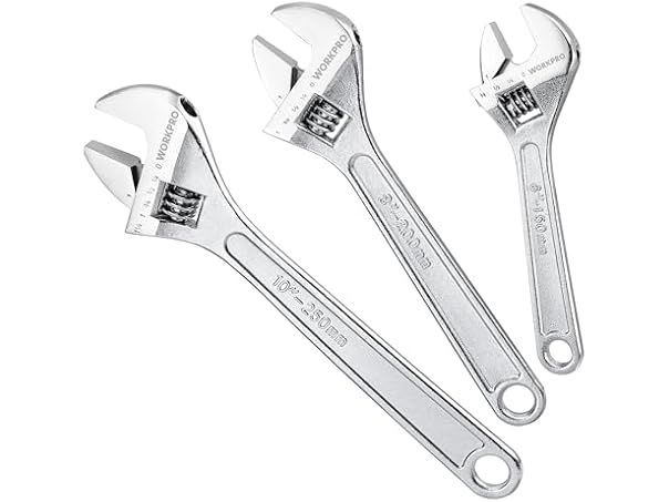 $11.99, Was $18.99, 36% Off! WORKPRO 3pc Chrome Wrench Set dealfomo