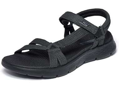 $24.99, Was $65, 61% Off! Skechers Women's GO WALK FLEX SANDAL dealfomo