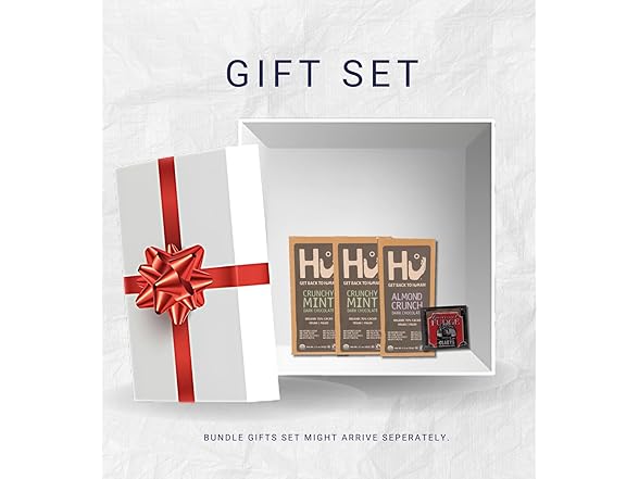 4 Item Set- Hu Chocolate Mint & Almond & Claeys Fudge