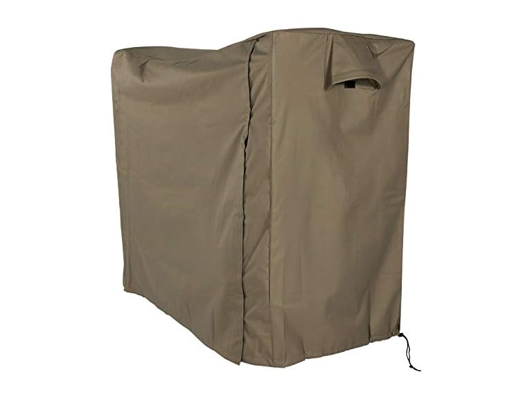 Sunnydaze Decor FI-LRC5-KHAKI Log Rack Cover 5ft.