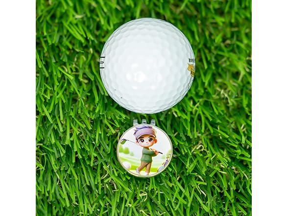 GFxCG Funny Golf Ball Marker Hat Clip
