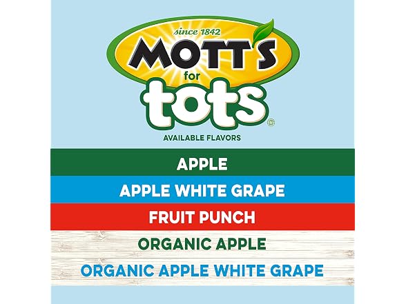 Motts For Tots Apple Juice 64 Fl Oz Bottle