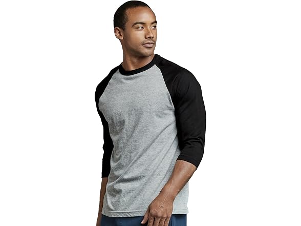 TOP PRO Men (M) Sleeve Casual Raglan Jersey Shirt