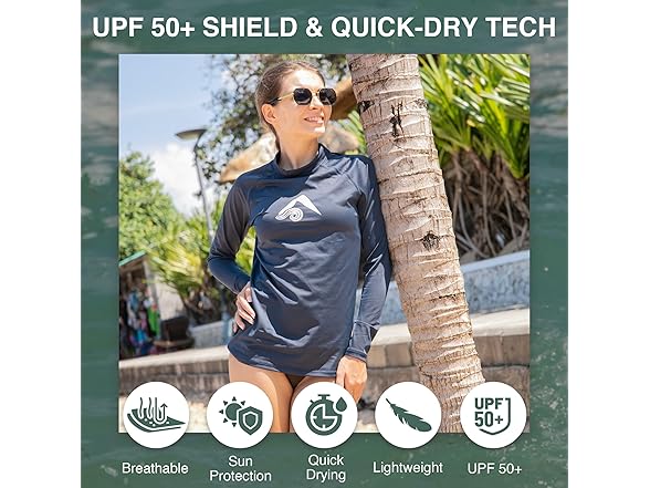 Kanu Surf Wmns Grey Rashguard (L)
