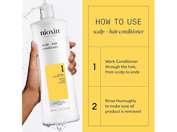 Nioxin System 1 Scalp + Hair Thickening Cond