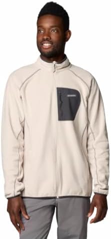 Columbia Men's Outdoor Tracks Full Zip II, Dark Stone/Shark, X-Large