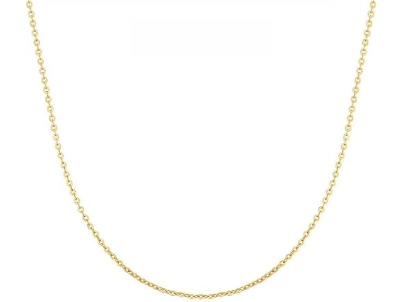QREEMUU QREEMUU 14K Yellow Gold Rope C