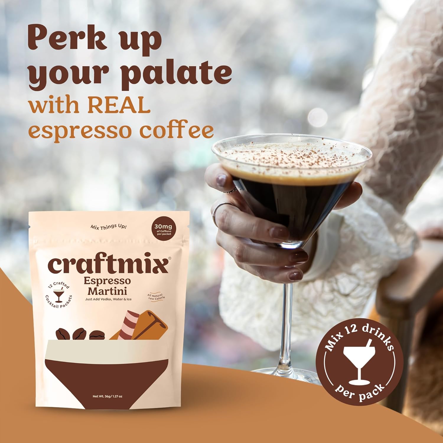 (36 ct) Craftmix Cocktail Mixers Espresso Martini - Gallery 17