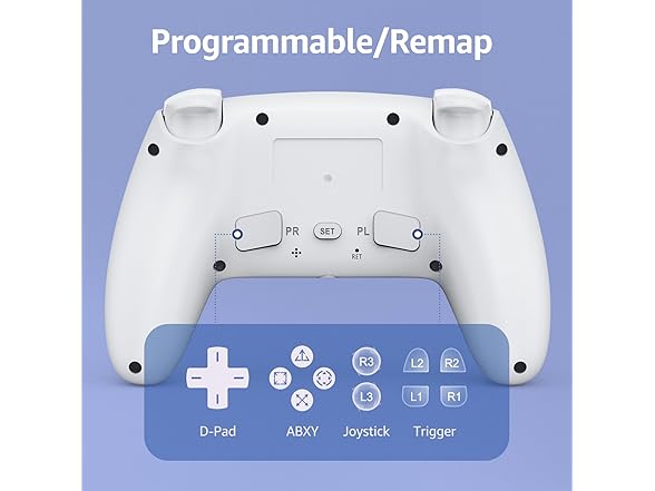 WGAME RGB Wireless Controller | PS5 | PC