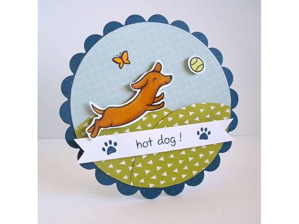 Lawn Fawn Clear Stamp - Critters At The Dog
