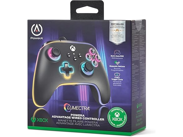 PowerA Advantage Wired Controller with Lumectra