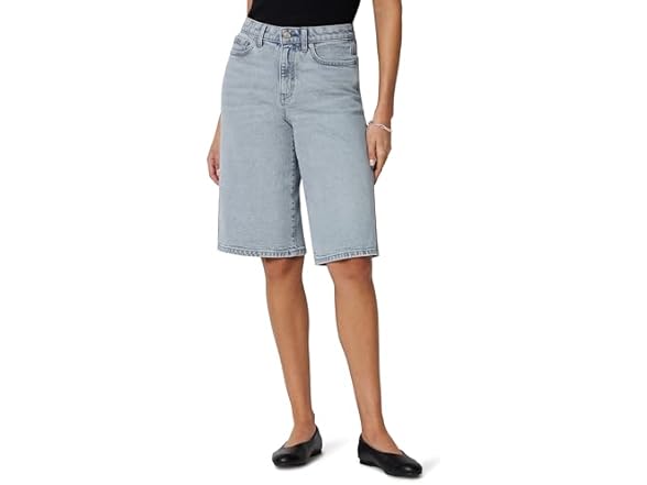 Amazon Essentials Women Mid-Rise Long Jean Shorts