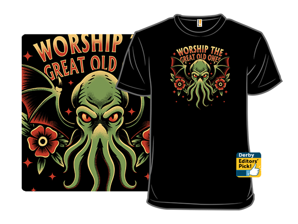 Cthulhu Head Tattoo