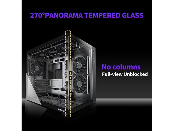 MUSETEX ATX PC Case Mid Tower