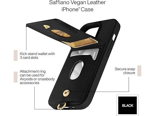 Anne Klein Leather Apple iPhone 14 Case