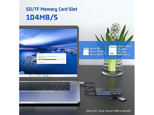 7-in-1 USB-C Hub Docking Station