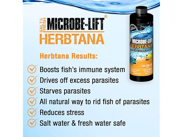 MICROBE-LIFT Herbtana Fish Medicine, Immune Booster