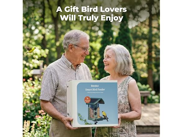 Kiwibit Solar Smart Bird Feeder 4K AI