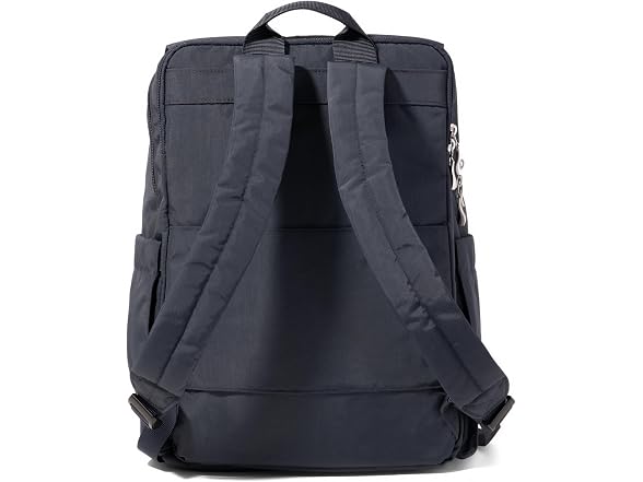 Baggallini Flap Laptop Backpack - 15"x11" Charcoal