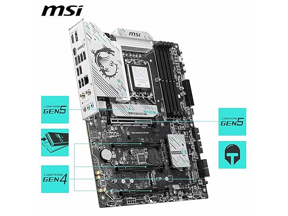 MSI B860 Gaming Plus WiFi Motherboard