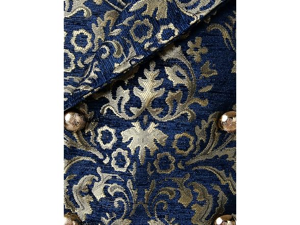 Vatpave Men (XXL) Victorian Gothic Vest Sv16-navy