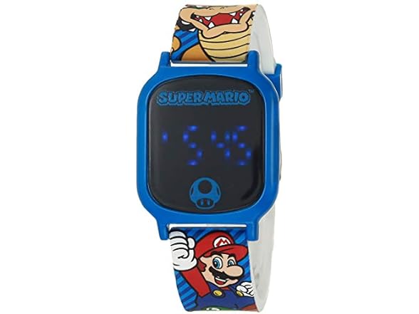 Super Mario Kids LED Touch Watch