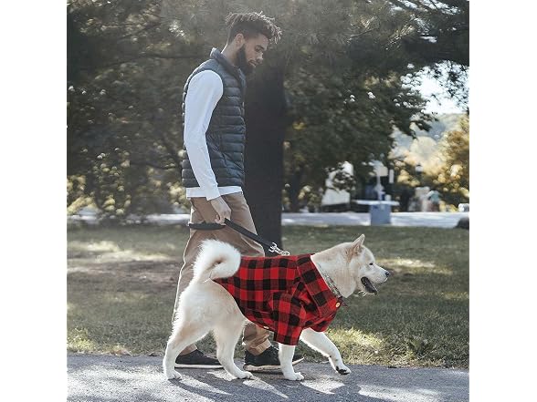 Plaid Dog Shirt Red Buffalo Dog Outfit Small
