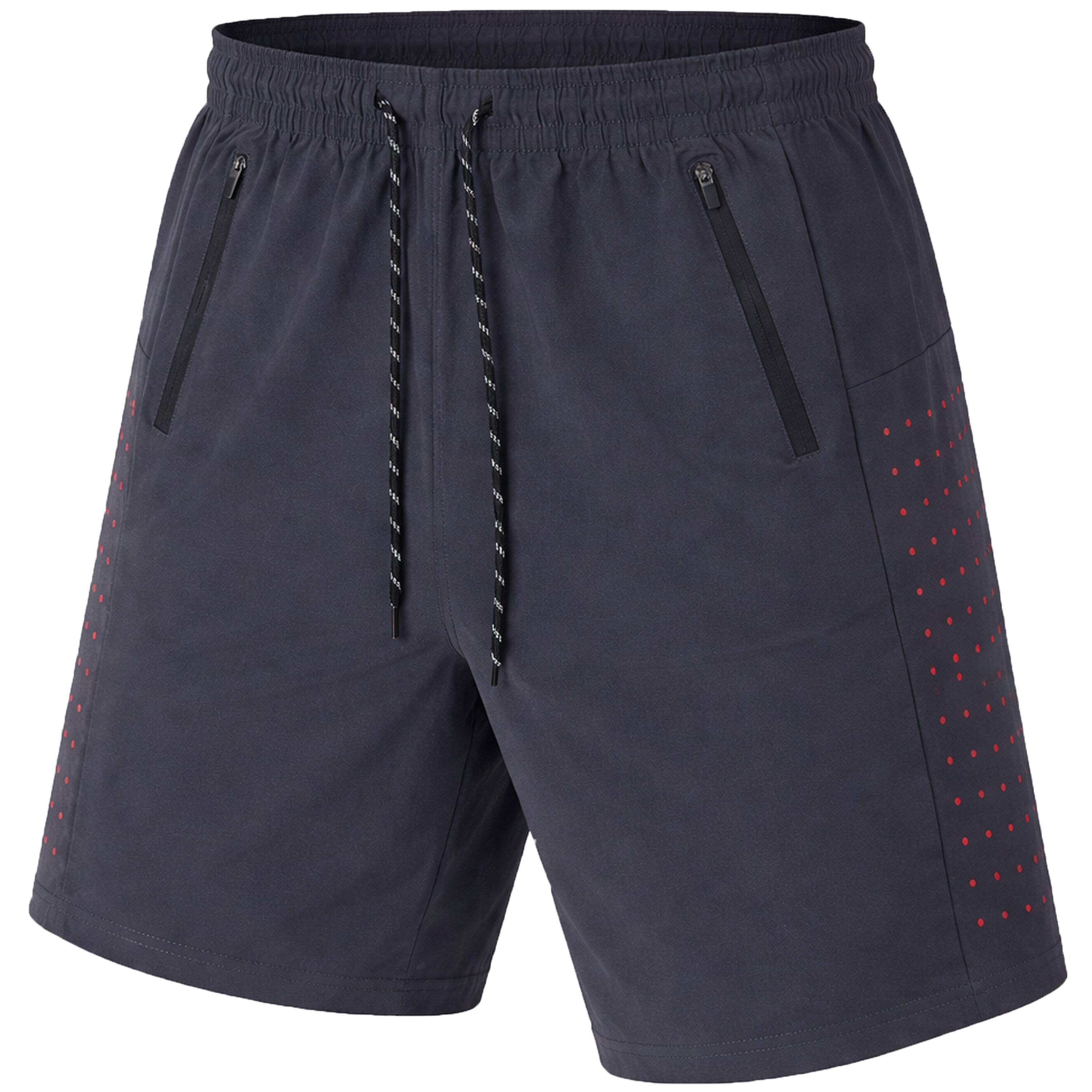 Mens Training Shorts w/ Dotted Trim (S-2XL) - Gallery 32