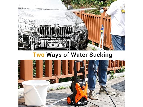 Rock&Rocker Electric Pressure Washer, 2150PSI