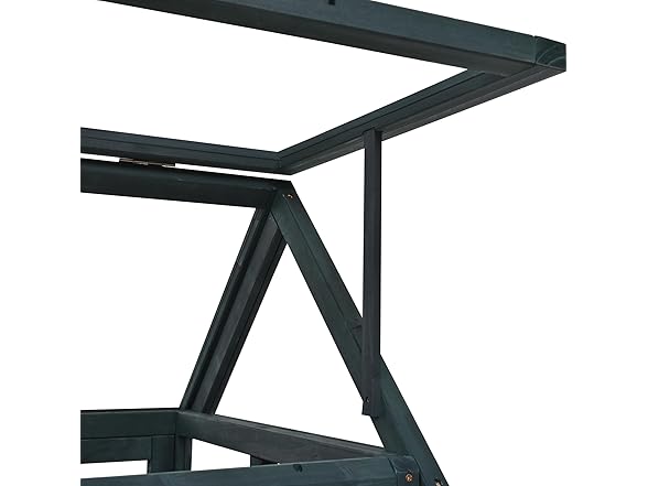 Merax Wood Portable Cold Frame Mini Greenhouse