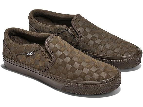 Vans Men's Asher Slip-On Shoe - Sneakers for
