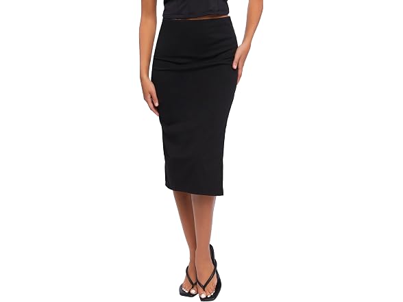 Forever 21 Side-slit Midi Skirt - Gallery 2
