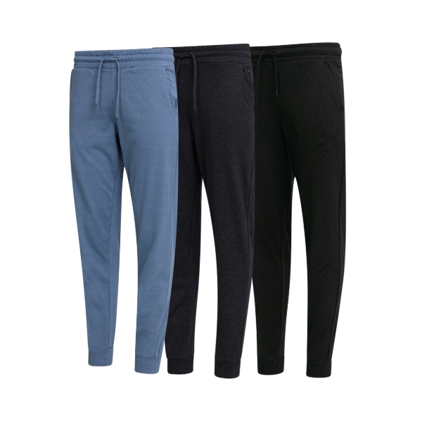 3Pk Womens Fleece-Lined Jogger Pants - Gallery 7