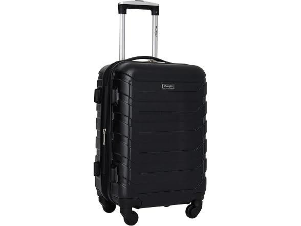 Wrangler 4 Piece Miami Luggage and Packing Cubes