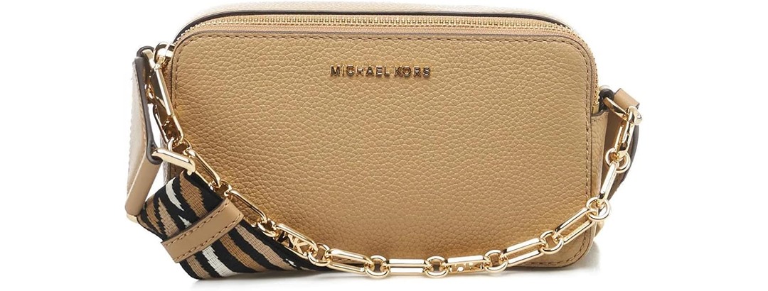 Michael Kors Jet Set Small Double Zip Camera Chain Crossbody - Gallery 2