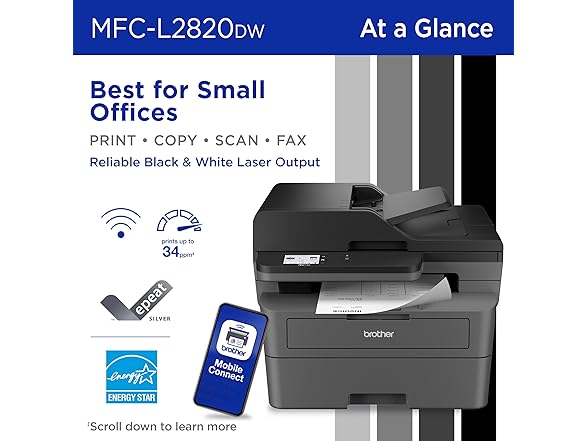 Brother Monochrome All-in-One Laser Printer